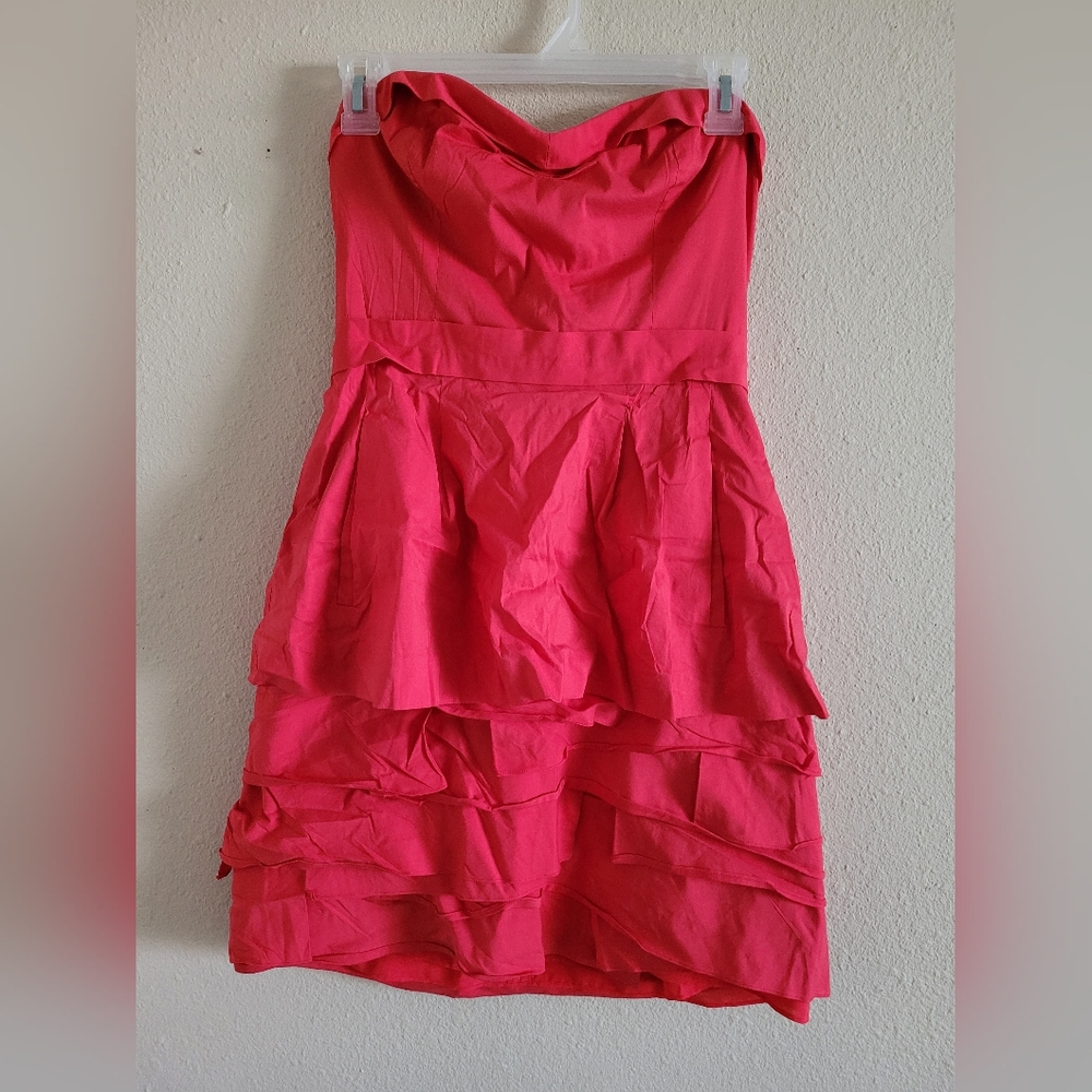 BCBGMAXAZRIA Sz 8 Strapless Dress